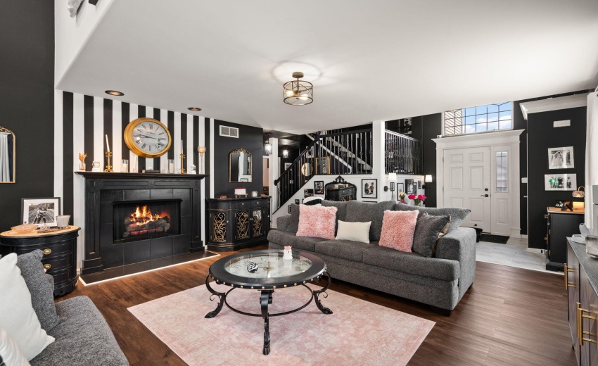 gas fireplace