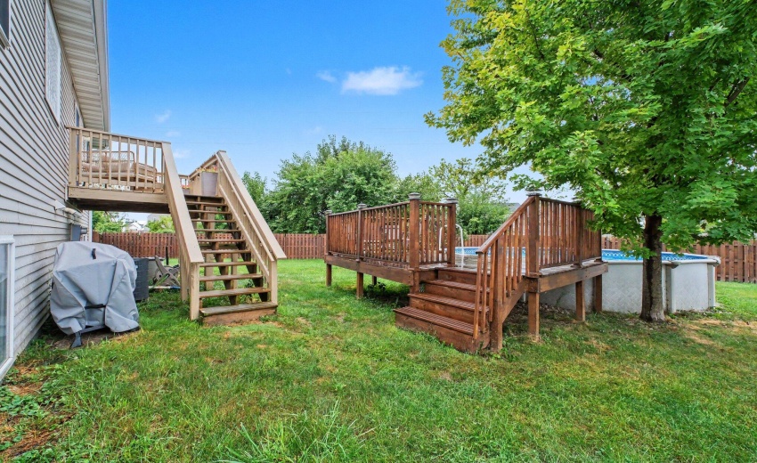 Back Deck Pool View