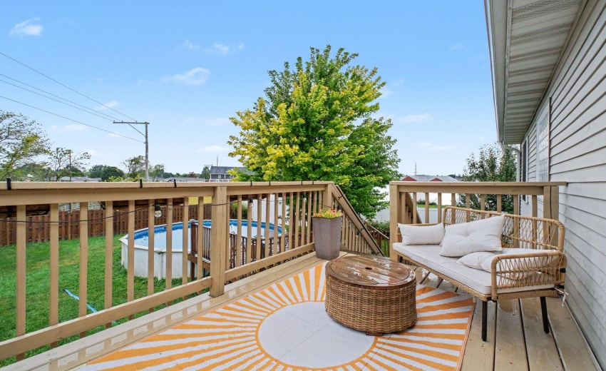 Back Deck Pool View