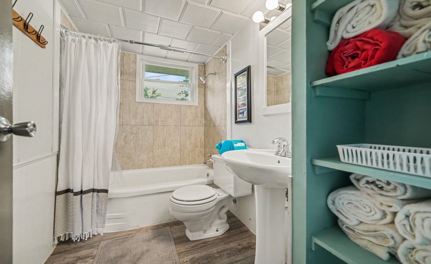Updated bathroom