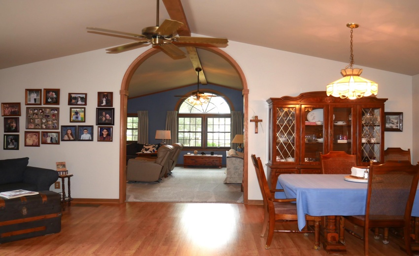 Archway To Living Room