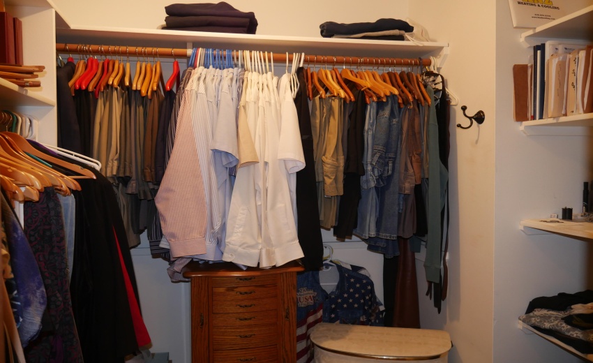 Primary Walk-In Closet