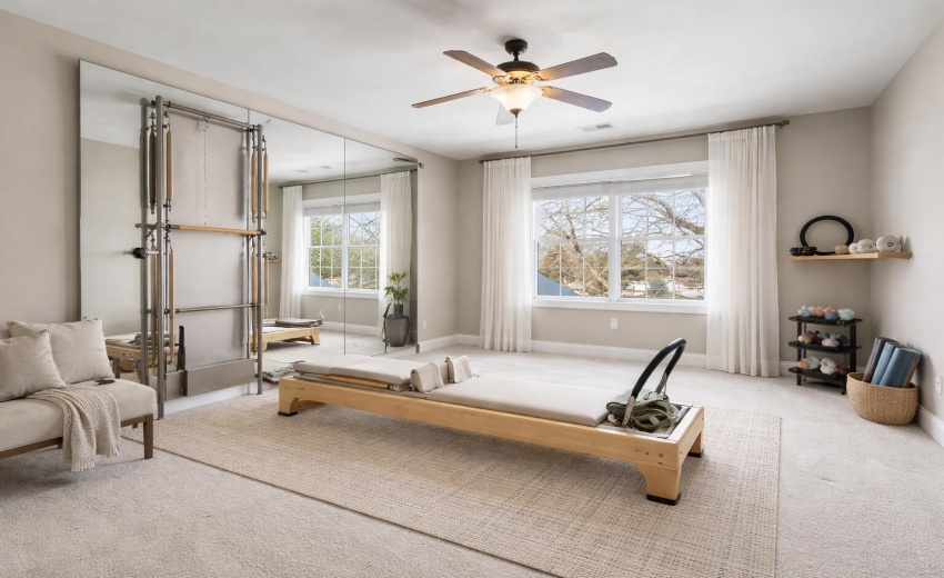 Bedroom 2 pilates room