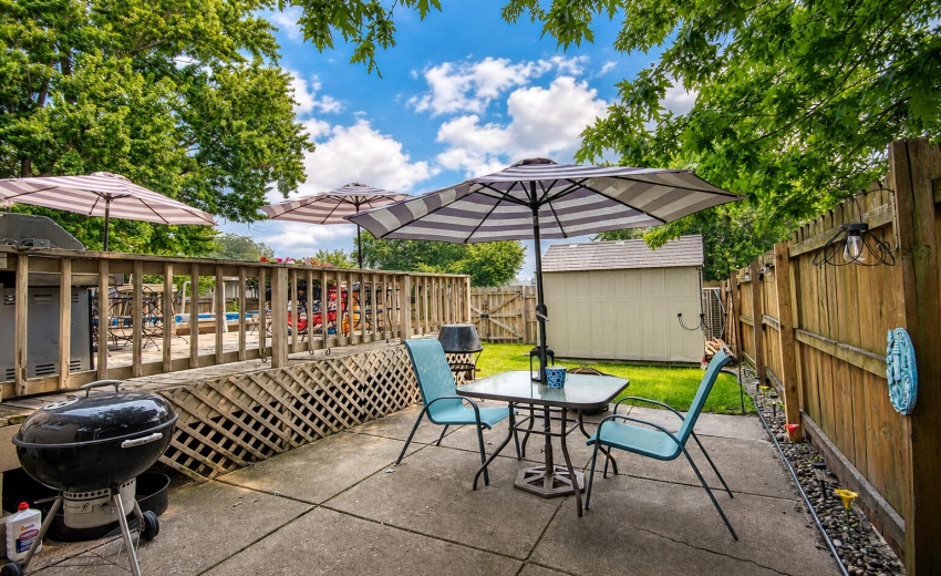 cement patio