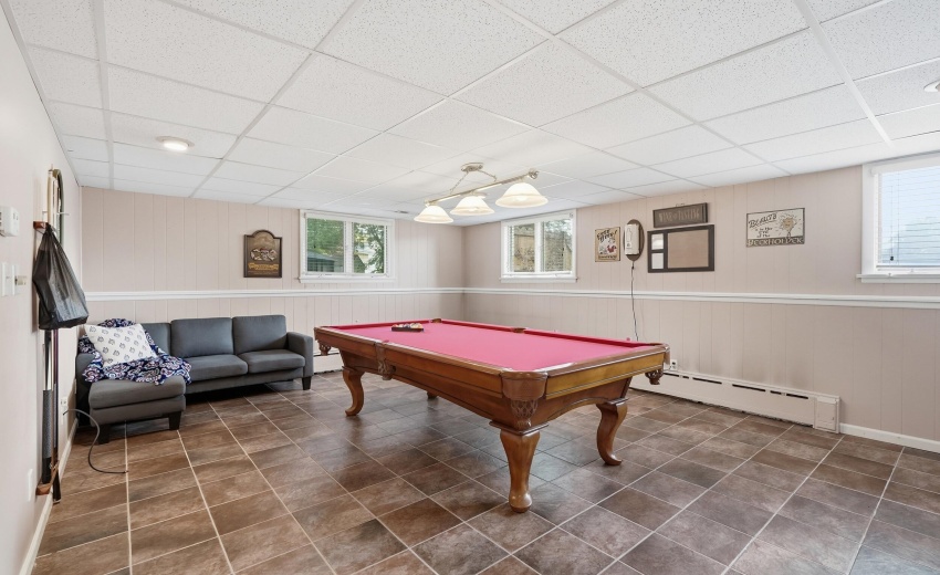 lower level family room