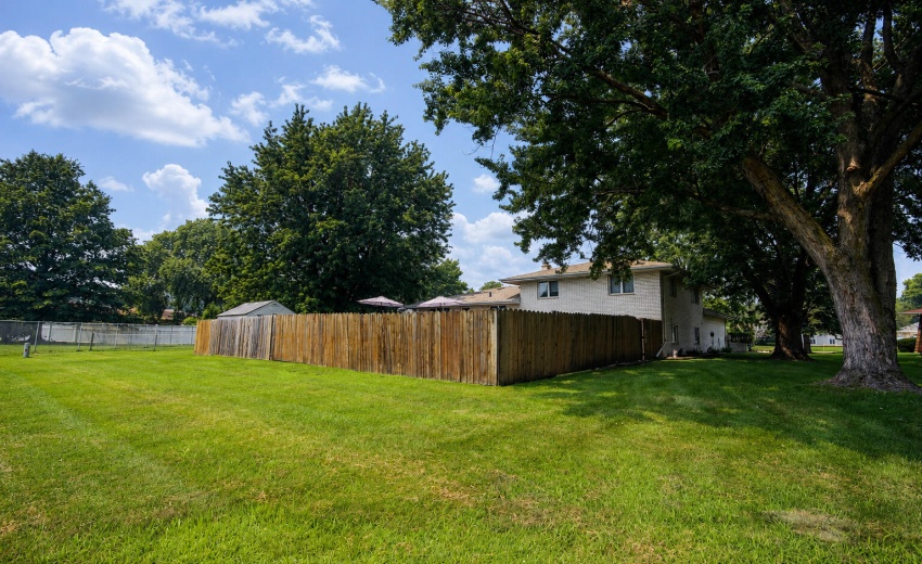 back outside of fence 3