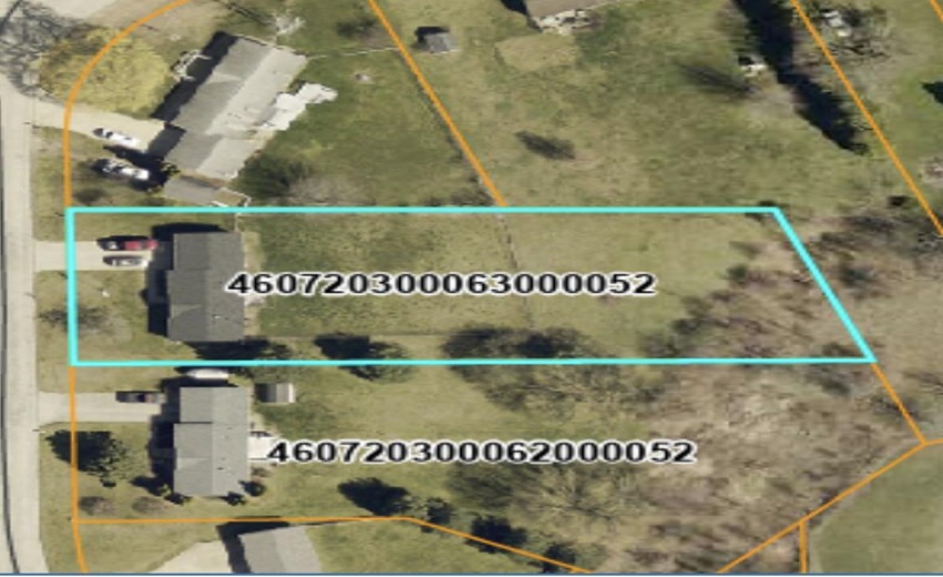 Satellite view of lot