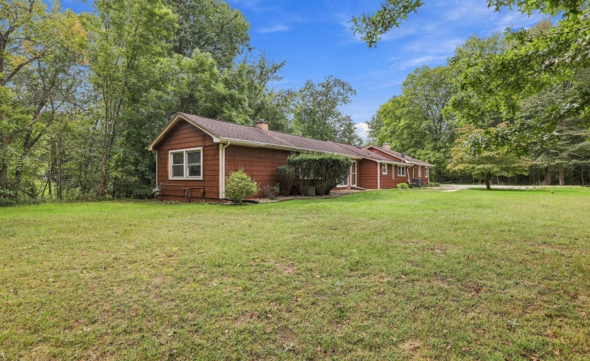 Sideview of home