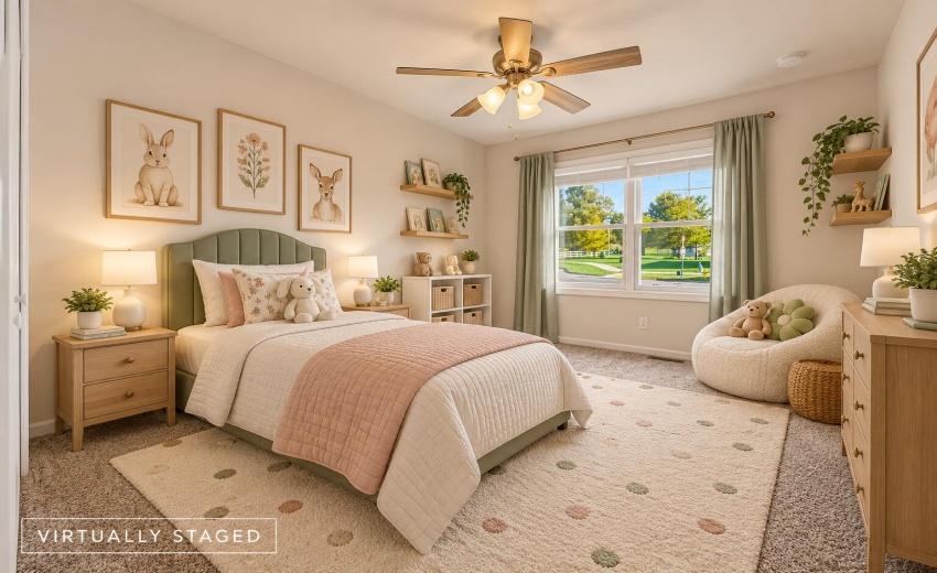Cozy Modern Children's Bedroom
