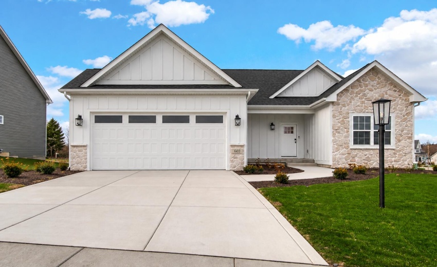 Centered Two-Car Garage Home