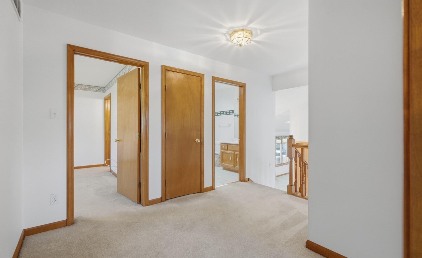 upstairs hallway
