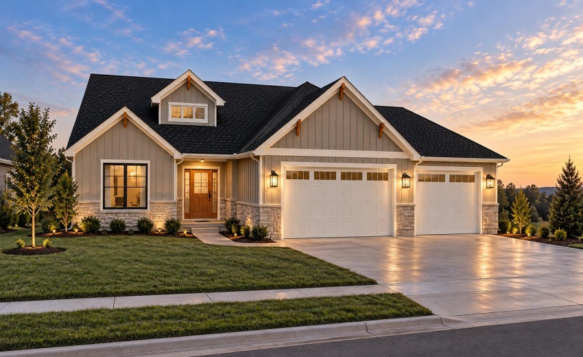 10294 Red Rock Front Rendering AI