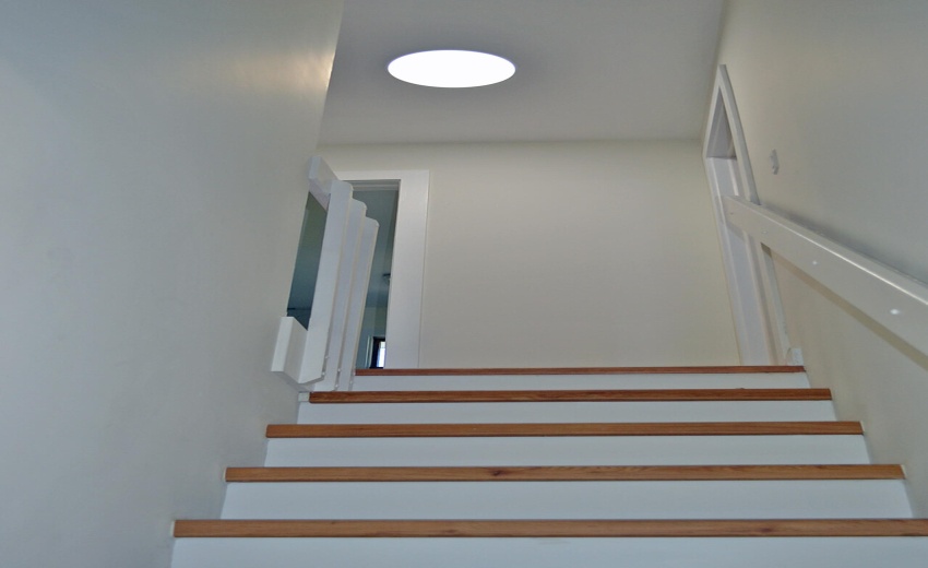 Up stairs