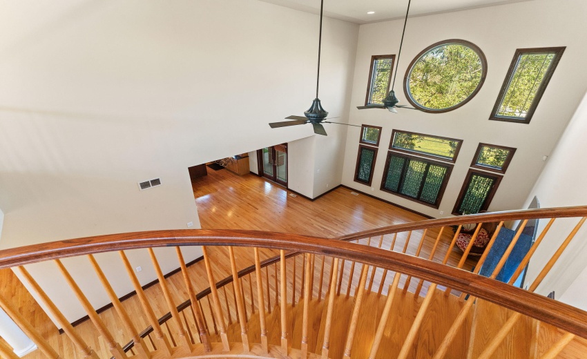 View from second floor