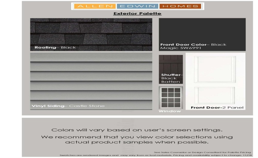 SSE0033 EXTERIOR PALETTE