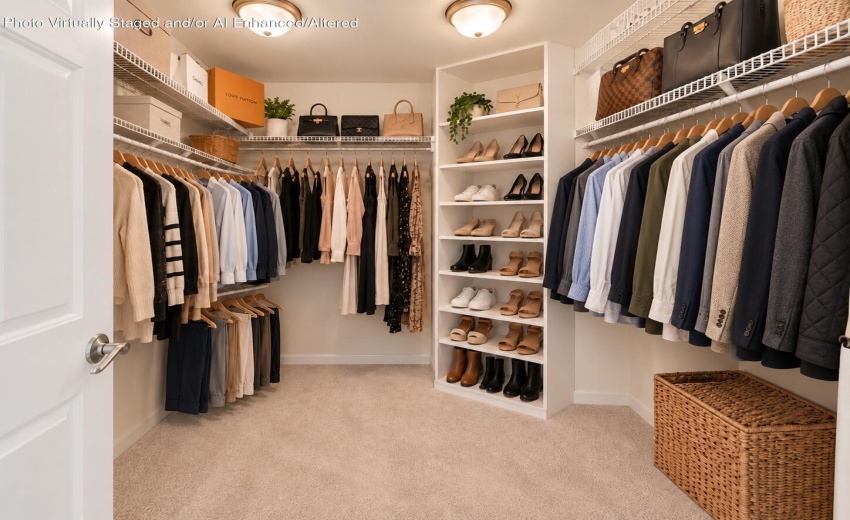 Walk in closet
