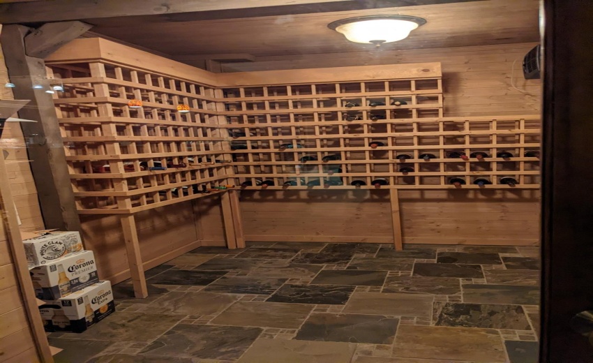 Conditioned Wine Room