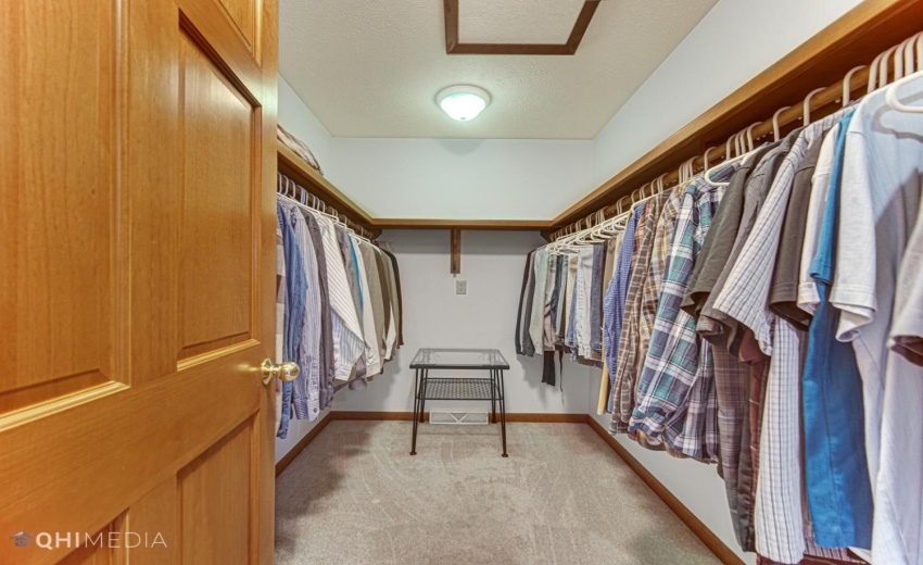 WALK-IN CLOSET MBR  WITH ACCESS TO ATTIC