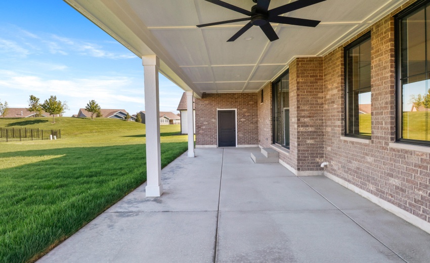 Huge Covered Patio