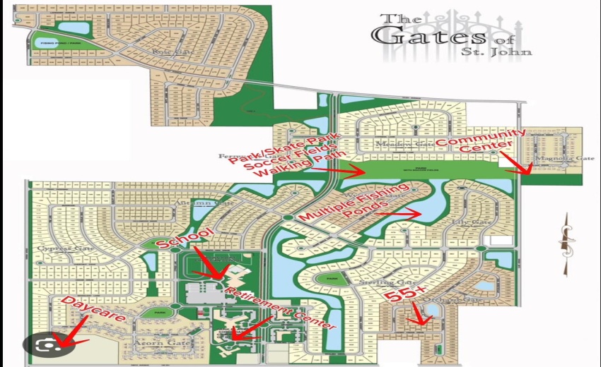 Map of the Gates