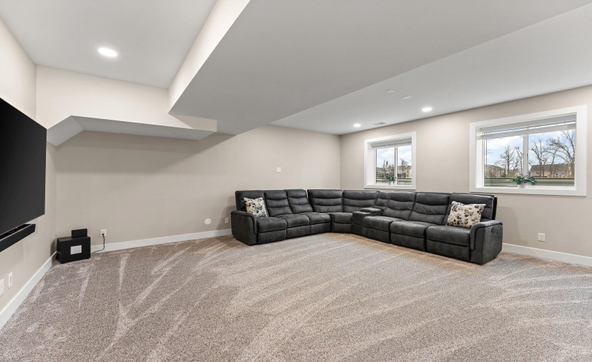 Basement Living Space