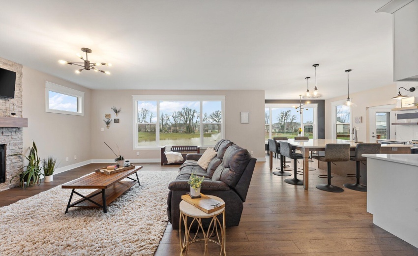 Living Room with Natural Lighting