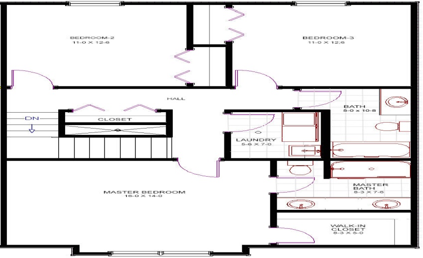 Hobart 2ND Floor Layout