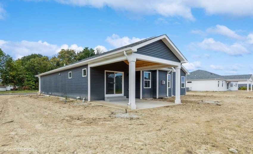 Covered patio is optional up grade