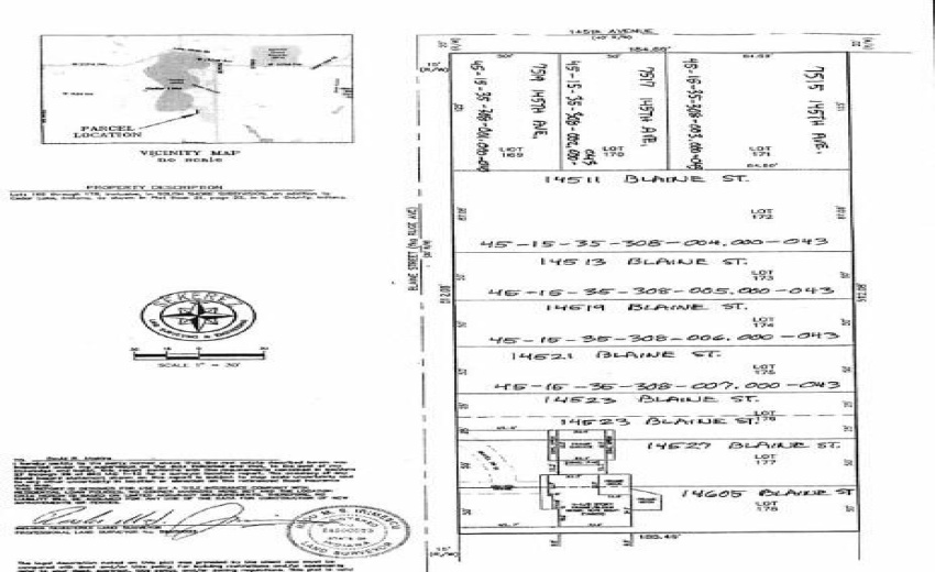 CL Lot Addresses