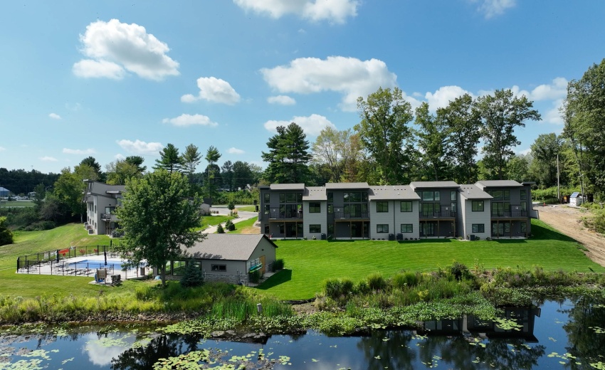View from the lake