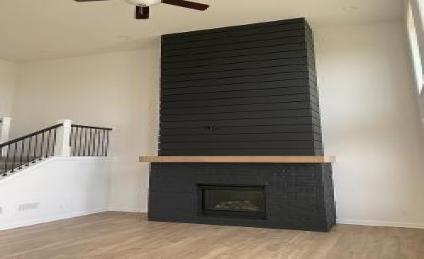 Black Fireplace