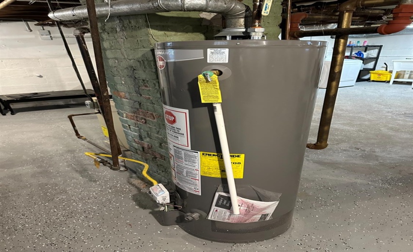 Rear Hot Water Heater