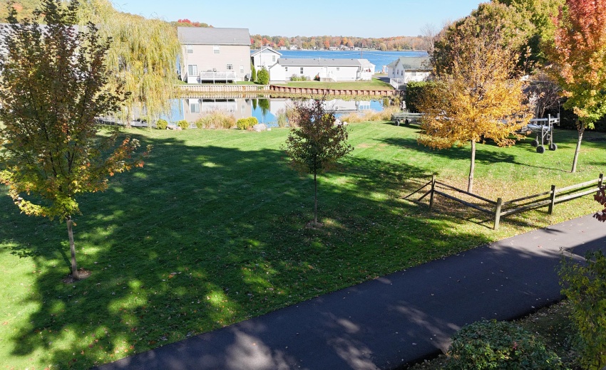 View from the back of the house