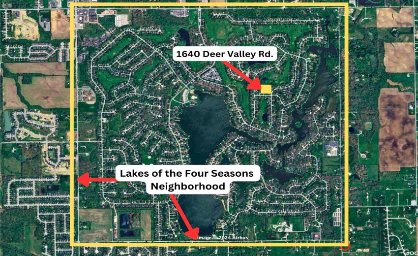 Overall Location Map - 1640 Deer Valley