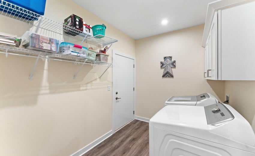 Convenient Main Floor Laundry