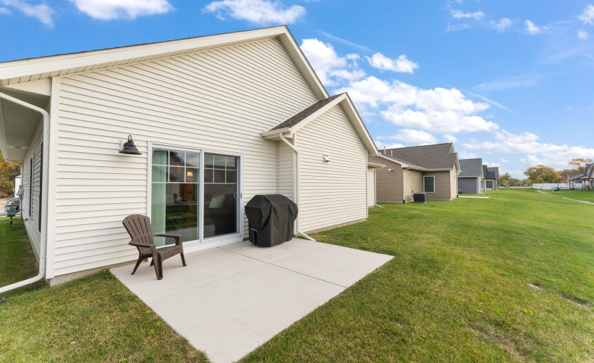 Rear Patio