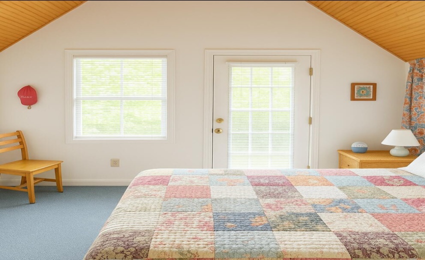 Primary Bedroom with balcony