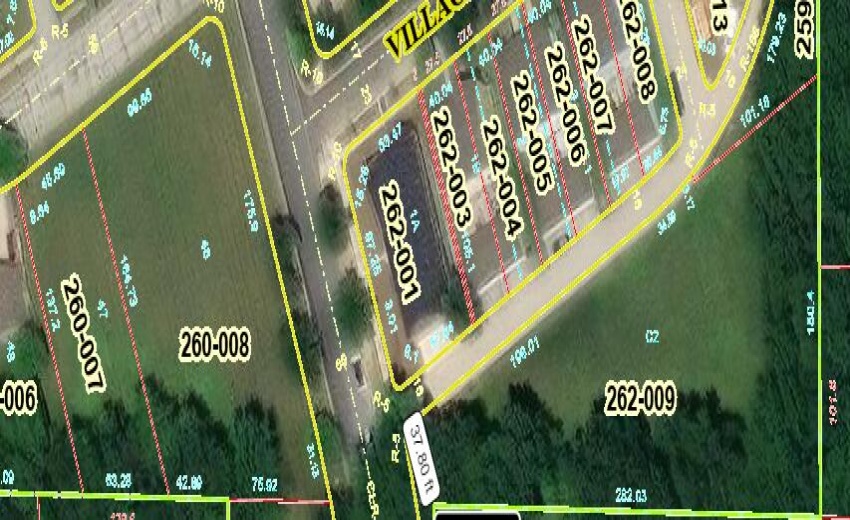 C2 46 and 47 VLC 4 lots GIS screen shot