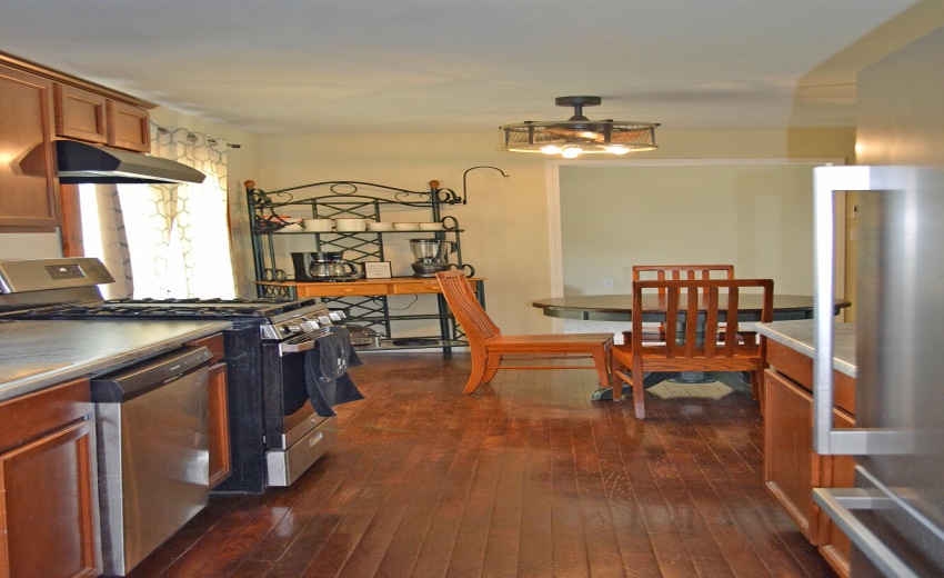 KITCHEN GALLEY TO DR AND BONUS ROOM