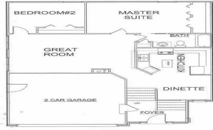 Interior View Floor Plan 1