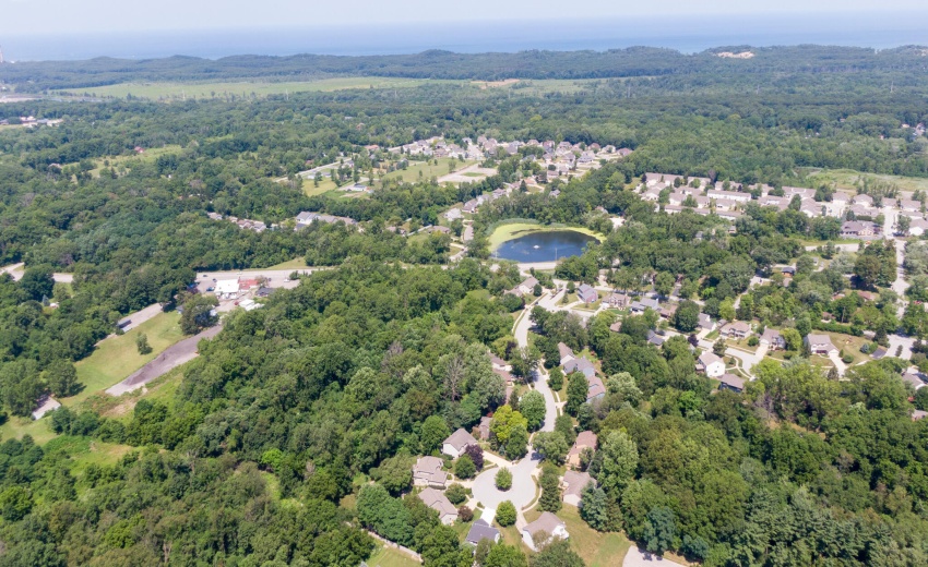 View of Lake Michigan