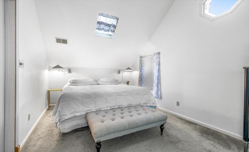 2nd Floor Bedroom with Skylights