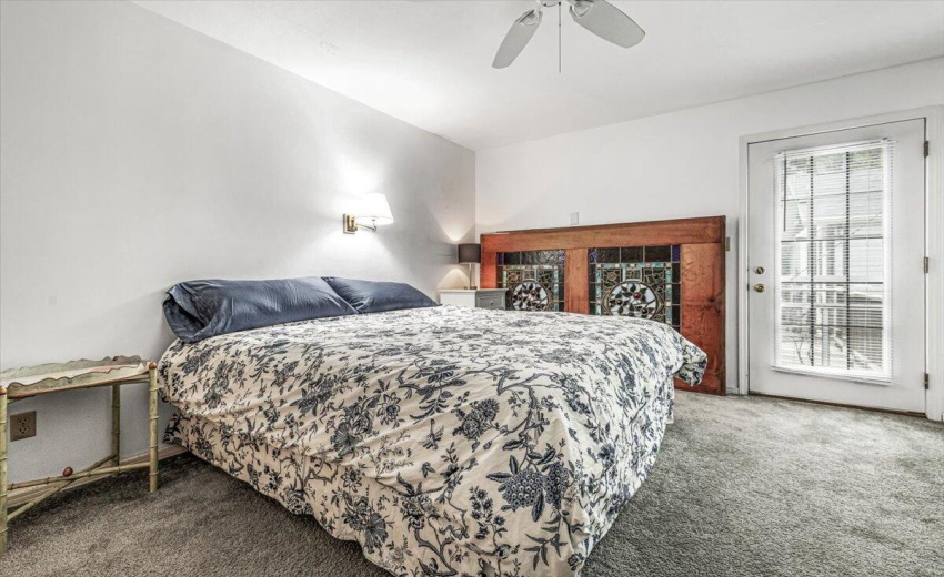 Main Floor Bedroom 2 Access to Back Deck