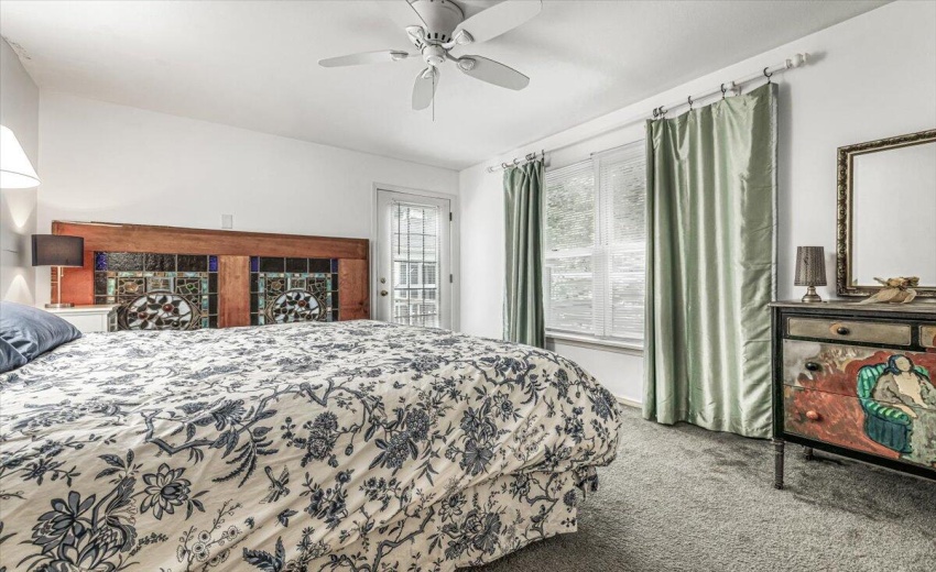 Main Floor Bedroom 2 Access to Back Deck