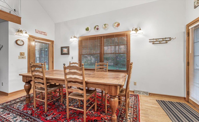Dining Area-Access to Deck