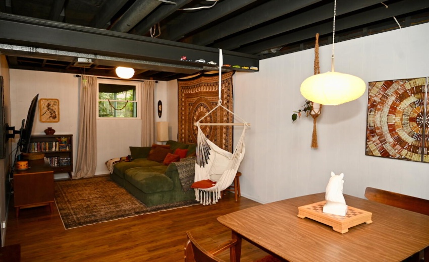 lower level Den
