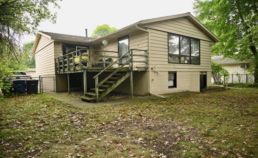 Back deck
