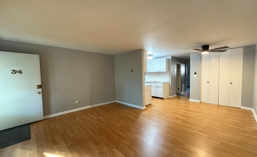 Living, Dining, Kitchen