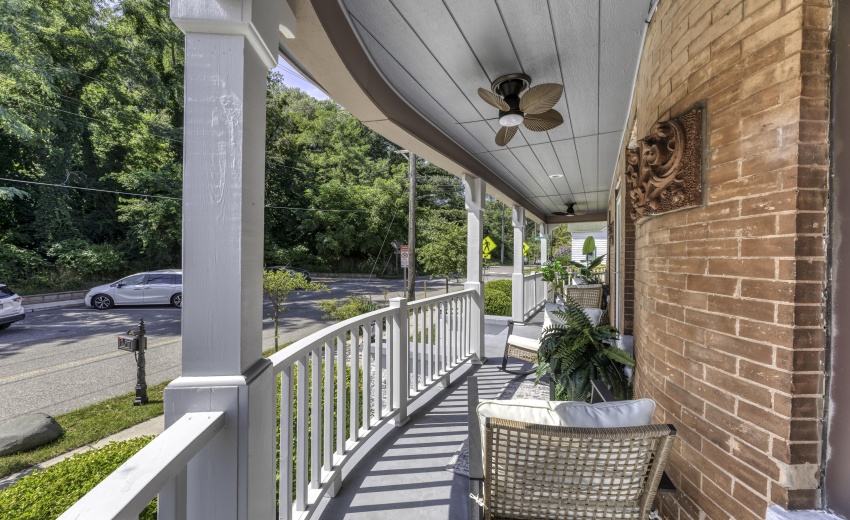 Street view from patio