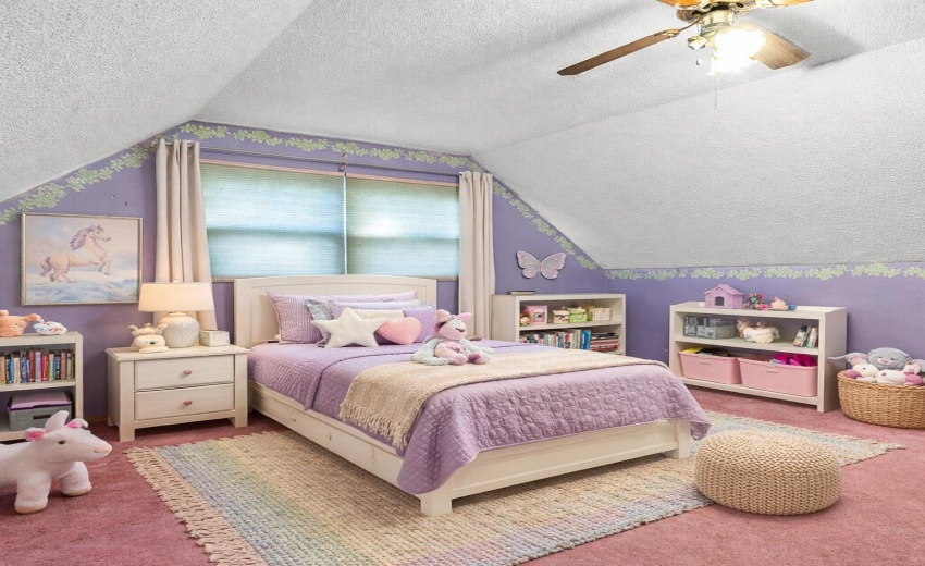 Purple Bedroom